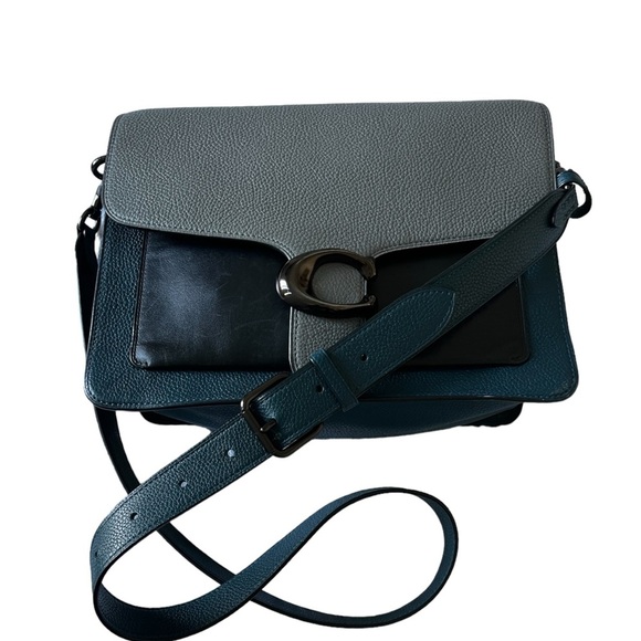 Coach Tabby Shoulder Bag In Colorblock - Picture 3 of 9